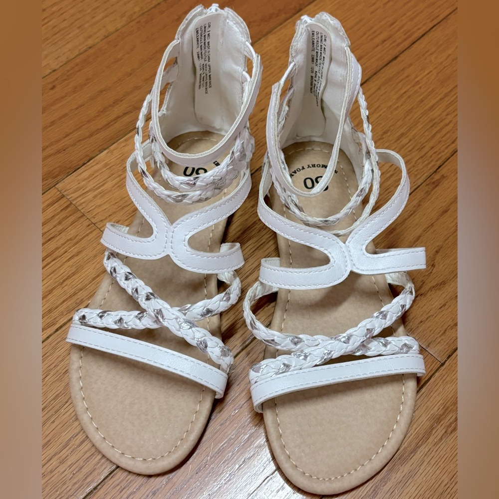 SO® Emilea Girls' Gladiator Sandals New WOT size 2